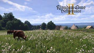 Kingdom Come: Deliverance 2 | Relaxing Walk around the Map (Trosky Region) | 4K Max Graphics