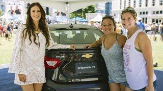 #ChevyCMA: Luke Bryan Car Karaoke with Kelleigh Bannen at CMA Fest