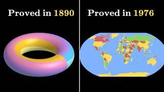 Why is 4-color theorem easier on a torus?