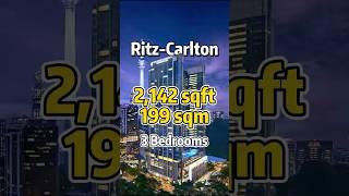 Ritz-Carlton Residences KLCC | Largest 3-Bedroom Layout with Stunning KL Tower Views!