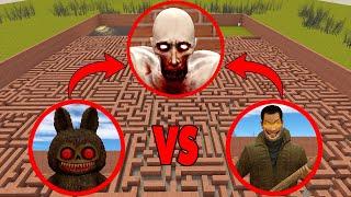 Labubu Cursed VS NEW ADAN MECH AXEMAN VS SCP 096 in Garry's MOD!