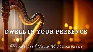 Prophetic Warfare Harp Instrumental/DWELL IN YOUR PRESENCE/Background Prayer Music