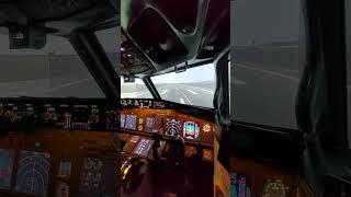 Landing at LFPO rwy 25 #737 #flight_simulator #homecockpit