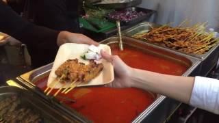 Best BBQ Satay Chicken From Malaysia London Street Food