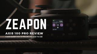 Zeapon Axis 100 Pro -  the the best camera slider for indie filmmakers