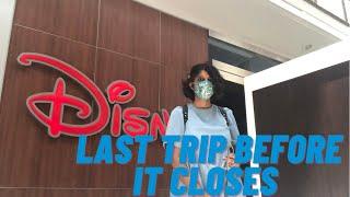 Disney Store Vlog | closing forever