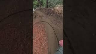 I call this trail feature the “toilet bowl”  Pretty awesome!