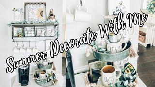 BEE DECOR HAUL AND DECORATE WITH ME| HOBBY LOBBY| RAE DUNN| BUMBLE BEE DECOR