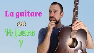 Apprendre la guitare en 2 semaines seulement ?