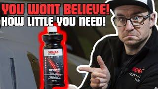 How to use the NEW Sonax Hypercoat! The most crazily concentrated drying aid in the world! 