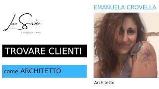 Come TROVARE nuovi CLIENTI Architetto - Emanuela nuovi clienti in nuova area