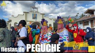  fiestas de PEGUCHE Disfraces 2024 | 4k | Otavalo  Ecuador