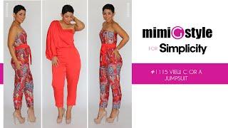 How to Sew the Mimi G Style for Simplicity, Pattern 1115 Tutorial. View A or C, Jumpsuit.