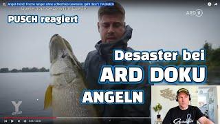 Desaster bei Angel Doku! Pusch reagiert auf ARD Sendung Fische angeln... |Y-Kollektiv