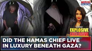 Is Hamas Chief Yahya Sinwar Living In Luxury Beneath Gaza Tunnels? Video Reveals Truth | Blueprint