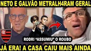 RODRI "ASSUMIU" O RUOBO E NETO E GALVÃO BUENO METR4LHARAM TODO MUNDO! "EI VINI JR, VOCÊ VAI..."