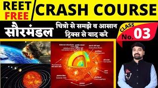 सौरमंडल-इस तरह से कभी न समझा होगा||Crash Course Class No 03|By Gourav Singh Ghanerao sir|GGD|