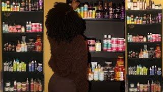 My Natural hair product junkie stash and storage + GIVEAWAY!(CLOSED)