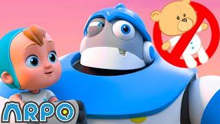 ARPO Lost Baby Daniel's TEDDY BEAR!!! | BEST OF ARPO! | Funny Robot Cartoons for Kids!