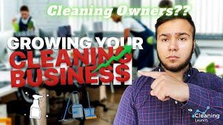 Growing Your CLEANING Business in 3 STEPS