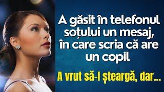 A găsit un mesaj în telefonul soțului în care scria că are un băiat la orfelinat. Nu a vrut să-i