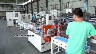 24 rolls small kitchen towel paper making machine production line