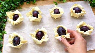 Brilliant puff pastry recipes - Quick, easy & delicious flowers 