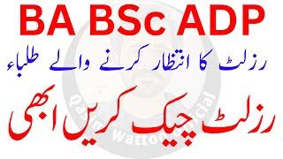 BA BSc Result 2024 | ADP Result 2024 PU