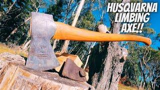 Husqvarna Forest Axe - Very Affordable Swedish Axe.