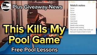 This destroys my Pool game (free Pool lessons)