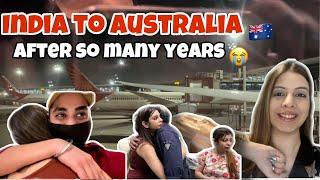 FINALLY INDIA TO AUSTRALIA IN COVID  || Jaisleen kaur #1