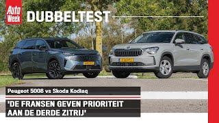 Peugeot 5008 vs. Skoda Kodiaq - AutoWeek dubbeltest