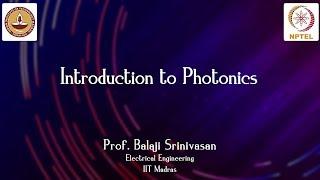 Introduction to Photonics