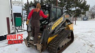 Farm Repairs & Cattle Care: Fixing Our Skid Steer & Preg Checking Heifers!