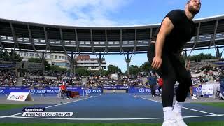 Complete Men's Javelin Throw.  Meeting de Paris. Stade Sébastien Charléty.  August 26, 2021