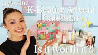 REVEALING THE 2024 STYLEVANA K-BEAUTY ADVENT CALENDAR  Are the 25 items worth $165?!