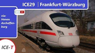 Führerstandsmitfahrt Frankfurt/Main-Würzburg *ICE29* (ICE-T II BR411)