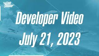 Developer Video: July 21, 2023