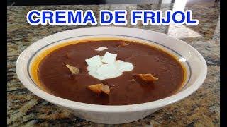  CREMA DE FRIJOL 