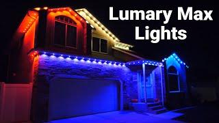 Installing & Comparing Lumary Permanent Outdoor Lights Max