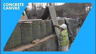 Concrete Canvas (CC) Gabion Reinforcement - Derby, UK