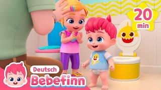 Töpfchenparty und mehr | Keine Windeln mehr für mich! | Bebefinn Deutsch - Kinderlieder