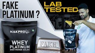 NAKPRO PLATINUM WHEY PROTEIN ISOLATE LAB TESTED AFTER 1 YEAR || #review #health #fitness #youtube