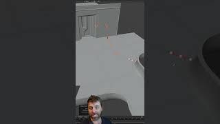 Draw Cables onto a 3D Model QUICKLY - #Blender #quicktip  006