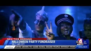 ABC4 Jason Olsen Halloween Utah Pride Fundraiser Rob Moolman, biggest party in Salt Lake City