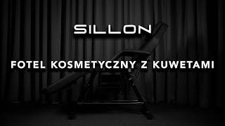 Fotel kosmetyczny Sillon z kuwetami