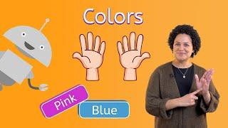 Help me learn the colors in ASL!