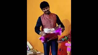 Big surprise for my husband #Priya with Suresh #babyshower #wife gift to husband
