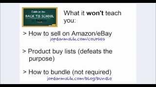 Review of Jessica Larrew Back-to-School training for Amazon sellers (Video #2 of 2)