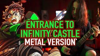 ENTRANCE TO INFINITY CASTLE (From DEMON SLAYER) | ORIGINAL METAL COVER by Rocco Minichiello